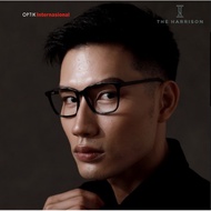 HARRISON HRS3-21 Square Frame Executive Men's Glasses, Trendy Fashion, Free Quality Minus Lenses