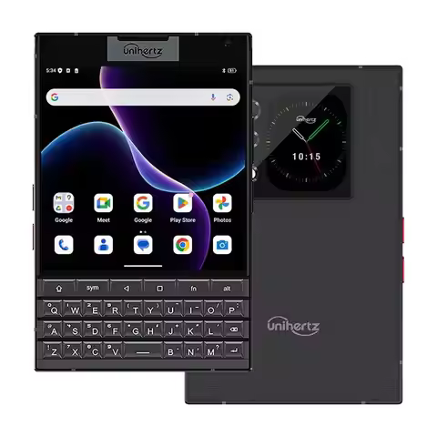 Unihertz Titan 2 QWERTY Physical Keyboard Phone 12GB+512GB Fingerprint 4.5 inch + 2 inch Android 15 