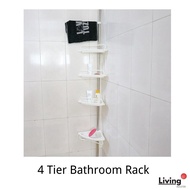 4 Tier Bathroom Stretch Rack Multipurpose Rack Organizer elescopic Bathroom Rack Multipurpose Rack O