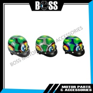 [MHR] Turtle Half Cut Helmet Topi Keledar Steng Separuh
