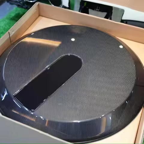 For Mercedes Benz G-Class Dry Carbon Fiber Spare Tire Cover G63 G500 G450 W463 W464 W465 Universal D