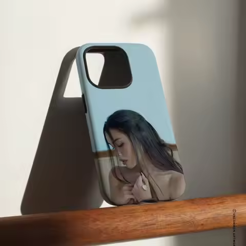 locket M-Madison Beer Phone Case For iPhone 17 16 15 14 13 12 Pro Max Plus Glossy HD Double-Layer Li