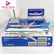 YY Wings 1: 400 China Southern Airlines B747-400F B-2473 Alloy Aircraft Model
