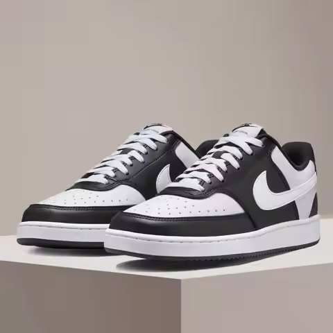 Nike Court Vision Fashionable and Versatile Slip-Resistant and Durable Everyday Casual Women's Low-T