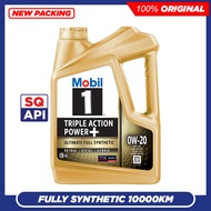 MOBIL 1 TRIPLE ACTION POWER+ 0W20 SQ C5 GF-7A Advanced Fully Synthetic Engine Oil (4L)