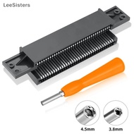 LeeSisters NES Cartridge Slot, 72 Pin NES Connector With 3.8mm 4.5mm Screwdriver Bit For Nintendo Co