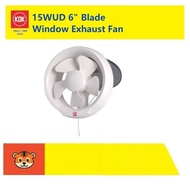 KDK 15WUD Window Mount Cord-Operated Exhaust Fan