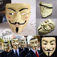 Brown anonymous mask / vendetta party mask guy fawkes mask hacker mask