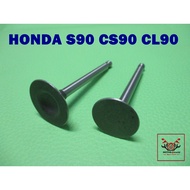 INTAKE and EXHAUST VALVE SET Fit For HONDA S90 CS90 CL90 //
