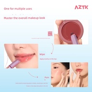 blusher stick blusher A aztk Multi-Purpose Cream Elastic Water Gloss Cream Blush Eyeshadow Lipstick 