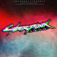 Cyberpunk Cyberpunk2077 Game Sticker Motorcycle Body Helmet Computer Case Reflective Sticker NCR9