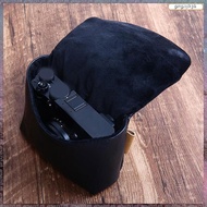 [L E U R] Retro PU Leather Camera Bag Water Resistant Case Cover  Compatible with  X100V Hard Carryi