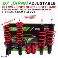 SAGA VVT BLM FLX VVT D7 JAPAN Adjustable Hi Low Soft Hard 3Step SAVVY