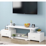 WHITE COLOUR SIMPLE DESIGN TV Table TV Cabinet Meja TV Console Table White Meja TV Putih Ala IKEA Ad