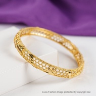 Gold Bracelet For Women Emas Korea Bangkok Korean Style Gelang Tangan Perempuan Chain For Girls Indi