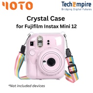 Instax Mini 12 / Instax Mini 12 Crystal Transparent Case / Crystal Case / Hard Case for Fujifilm Ins
