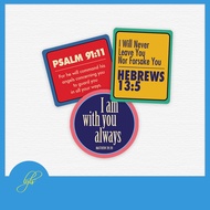 Bible Verse Sticker Set R 1 - Waterproof Vinyl Sticker