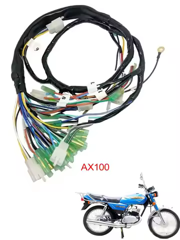 Motorcycle Harness Wire For Suzuki Haojue Qingqi Jingcheng Lifan for AX100 A100 JC100 HJ100 100cc 2-
