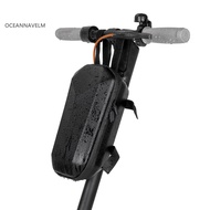 oc 4L Scooter Head Bag Waterproof Faux Leather E-Bike Charger Battery Bottle Storage Hard Shell Pouch Daily Use