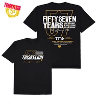 TAU GAMMA PHI Triskelion TRISKELION 1968 T-shirt(57th Anniversary Series)for men casual