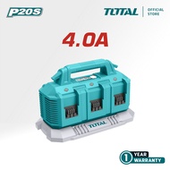 TOTAL Tools P20S 6 Port Battery Charger (20V / 4A) TFCLI2064