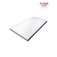 Keramik Dinding Wastafel Venus Takko White Matte No Bevel 10x20 Cm