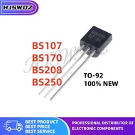 10Pcs/lot 100% New BS107 BS170 BS208 BS250 TO-92 power Triode transistor chip ic mos PTP1