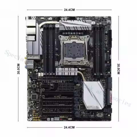 A++Motherboard FOR ASUS X99-DELUXE II X99 Chipset Support Core i7 Intel 14nm Xeon CPU