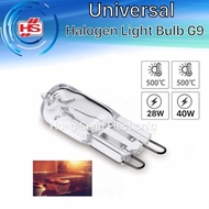 Halogen Light Bulb G9 25W 28W 40W High Temperature Resistance For Oven / Food Steamer