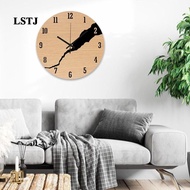 [Lstjj] Acrylic Wall Clock Decorative Clock for Bedroom Home Decoration Holiday
