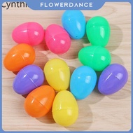 6x4cm eggs, 12 pieces, openable plastic eggs, simulated eggshells, party decorations, lottery eggs, 