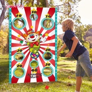 Lohobby Sandbag Throwing Game Toss Game Banner Parent-child Interactive Sacks Game Toss for Kids Boy