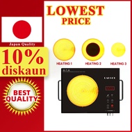 🎁 LAHOME Electric Ceramic Stove Infrared Upgrade Induction Cooker Inverter Countertop Dapur Seramik 