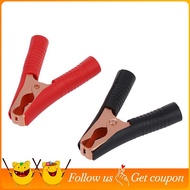 Car Alligator Clips Battery Clamps Crocodile Clip 100A Red+Black