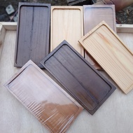 wooden tray / nampan kopi / 21x15cm