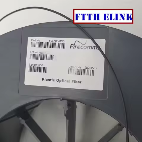 10mtr POF fiber optic cable FC-500-0SB single wire 1mm core FIRECOMMS MITSHBISHI FTTHELINK