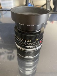 Leica Elmarit-R 35MM 2.8 E43 lens (canon eos R, A7 Series)