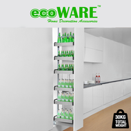 ecoWARE LTL400SS Tall Larder Pull Out Basket