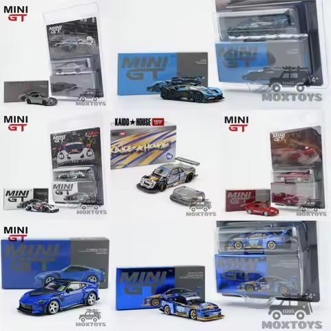 MINI GT 1:64 Bolide Skyline Silvia S13 Supra VeilSide S15 FFZ400 Diecast Model Car