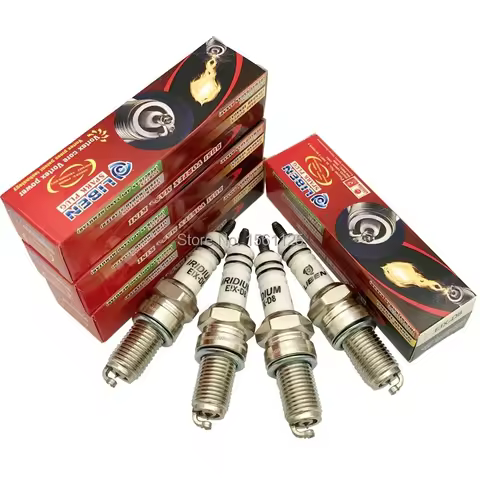 1 2 4PCS 100% VORTEX IRIDIUM patent motor spark plug EIX-D8 FOR D8EA DR8EIX DR8EGP DPR8EIX-9 IX24B X