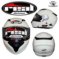 REAL STORM SP2 / Cyclone / R-MODULAR Chin-lifting Helmet a STORM II Gloss White M