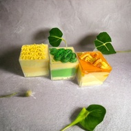 Combo of 3 model tiramisu cups, model mouse, fake cake cups