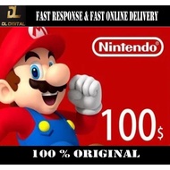 Nintendo Switch Eshop 60, 100 USD (Redeem Key) ☛☛☛Lowers Price☚☚☚