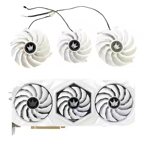 For GALAXY Geforce RTX 3080 3080ti 3090 3090ti HOF OC Lab Edition Cooling Fan FY09015M12LPA FY010015