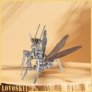[Lovoski1] 3D Metal Puzzle Praying Mantis Model Desktop Building Toy for Festive Party