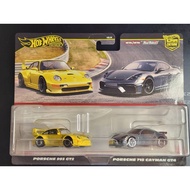 Hotwheels Twin Pack Porsche 993 Gt2 And Porsche 718 Ccayman Gt4