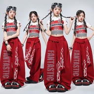🔥Ready Stock🔥 Girls Jazz Dance Outfit / New Style Girl Group Cropped Street Dance Costume / Kid's Ja