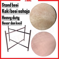 kaki meja besi heavy duty,buatan malaysia,berkualiti 1" x 1"inci besi