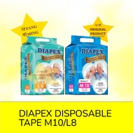 BEST*DIAPEX Adult Diapers/ Adult Diapers/ Disposable Diapers/ Lampin Dewasa (Tape M10/L8)