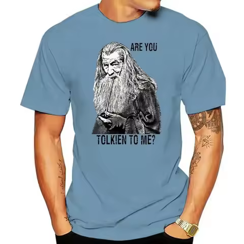 Are You Tolkien To Me Lord Rings Retro Vintage Hipster Unisex T Shirt 992